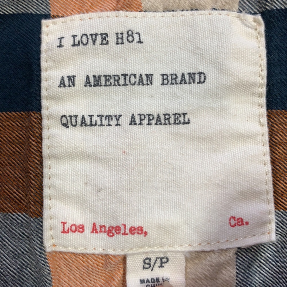 I love h81 long sleeve shirt - Picture 3 of 3